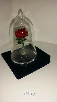 Swarovski Crystal The Enchanted Rose -Disney Beauty And The Beast