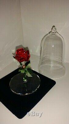 Swarovski Crystal The Enchanted Rose -Disney Beauty And The Beast