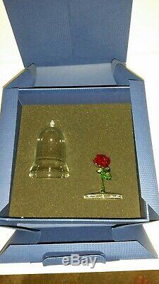 Swarovski Crystal The Enchanted Rose -Disney Beauty And The Beast