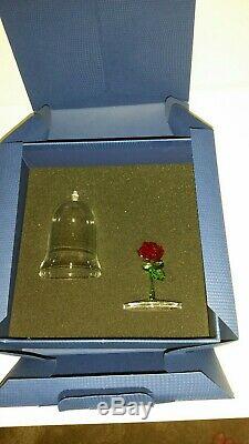 Swarovski Crystal The Enchanted Rose -Disney Beauty And The Beast