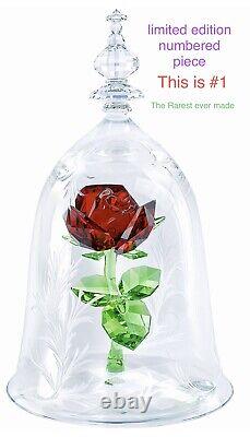 Swarovski Disney Beauty and the Beast Enchanted Rose Limited Edition crystal