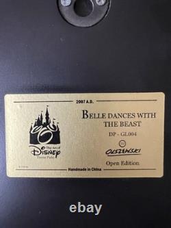 The Art of Disney Theme Parks Belle Dances With the Beast Figurine 2007
