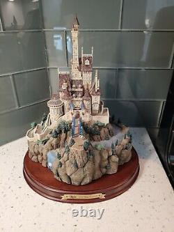 The Beast's Castle DISNEY WDCC Enchanted Places Beauty & The Beast