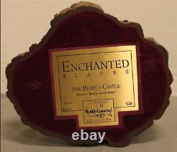 The Beast's Castle DISNEY WDCC Enchanted Places Beauty & The Beast NO WOOD BASE