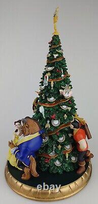 The Beauty and The Beast Christmas Tree Disney Danbury Mint MBI with Original Box
