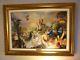 Thomas Kinkade Disney Beauty and the Beast 18 X 27 canvas framed