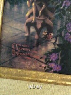 Thomas Kinkade Disney Dreams V Beauty And The Beast Falling In Love 18 X 27 S/N