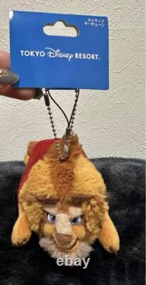 Tokyo Disney Resort Beauty & The Beast Plush Badge Key Holder 15 Set