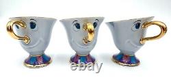 Tokyo Disney Resort Disneyland Beauty & the Beast Mrs. Potts & Sugar Pot & Chip