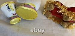 Tokyo Disney Resort limted Beauty and the Beast Plush Toy Keychain Set of 7