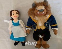 Tokyo Disney Resort limted Beauty and the Beast Plush Toy Keychain Set of 7