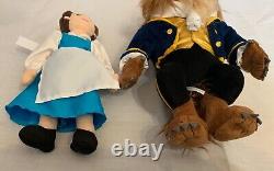 Tokyo Disney Resort limted Beauty and the Beast Plush Toy Keychain Set of 7