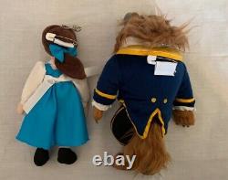Tokyo Disney Resort limted Beauty and the Beast Plush Toy Keychain Set of 7