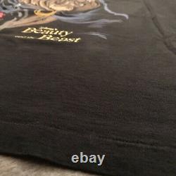 True Vintage Single Stitch Beauty And The Beast Disney Store Burbank T Shirt 90s