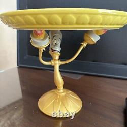 Unused Disney Store Beauty and the Beast Lumiere Cake Stand