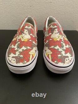 VANS Disney Belle/Beauty And The Beast Rare Slip-On. Mens 7.5 Womens 9