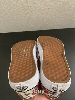 VANS Disney Belle/Beauty And The Beast Rare Slip-On. Mens 7.5 Womens 9