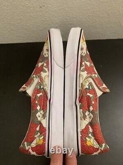 VANS Disney Belle/Beauty And The Beast Rare Slip-On. Mens 7.5 Womens 9