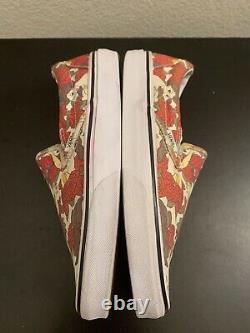 VANS Disney Belle/Beauty And The Beast Rare Slip-On. Mens 7.5 Womens 9