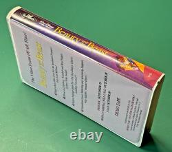 VHS TAPE 1992 Disney BEAUTY AND THE BEAST - DEMO TAPE - Black Diamond