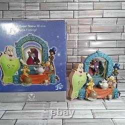 VTG 1991 Disney Store Beauty and the Beast Belle Wardrobe Musical Snow Globe Box