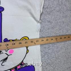 VTG Disney Beauty And The Beast Belle Double Sided Women's Size XL RARE