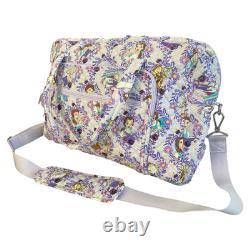 Vera Bradley DISNEY Belle Floral Beauty & Beast Travel Weekender Duffel Bag LARG