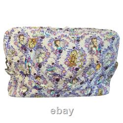 Vera Bradley DISNEY Belle Floral Beauty & Beast Travel Weekender Duffel Bag LARG