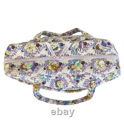 Vera Bradley DISNEY Belle Floral Beauty & Beast Travel Weekender Duffel Bag LARG