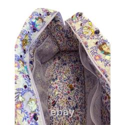 Vera Bradley DISNEY Belle Floral Beauty & Beast Travel Weekender Duffel Bag LARG