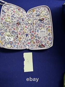 Vera Bradley Disney Beauty and the Beast RFID Large Smartphone Wristlet