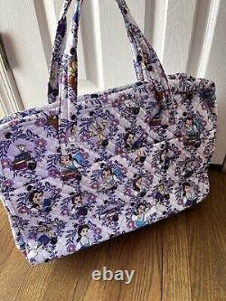 Vera Bradley Disney Belle Floral Beauty & Beast Weekender Duffle Travel Bag NWT