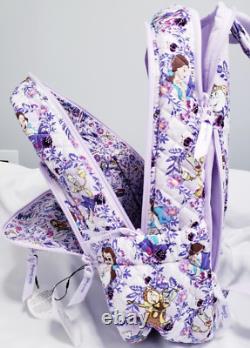 Vera Bradley Disney Belle Floral Beauty and Beast Campus Backpack NWT