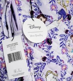 Vera Bradley Disney Belle Floral Beauty and Beast Campus Backpack NWT