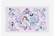 Vera Bradley Disney Belle Floral Plush Throw Blanket Beauty & Beast 50 x 80