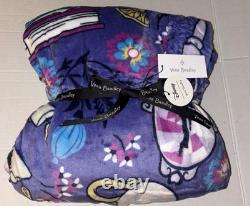 Vera Bradley Disney Belle's Friends Plush Throw Blanket Beauty & Beast 80x50