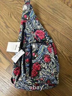 Vera Bradley Disney Bonjour Belle Beauty Beast Full Size Sling Backpack NWT