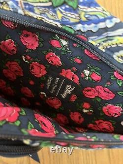 Vera Bradley Disney Bonjour Belle Beauty Beast Full Size Sling Backpack NWT