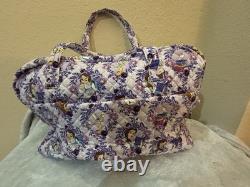 Vera Bradley Weekender Travel Bag Disney Belle Floral Beauty & The Beast