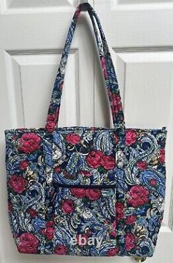 Vera Bradley X Disney Bonjour Beauty & Beast Vera Tote Bag New No Tag PRISTINE