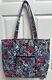 Vera Bradley X Disney Bonjour Beauty & Beast Vera Tote Bag New No Tag PRISTINE
