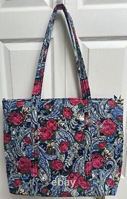 Vera Bradley X Disney Bonjour Beauty & Beast Vera Tote Bag New No Tag PRISTINE