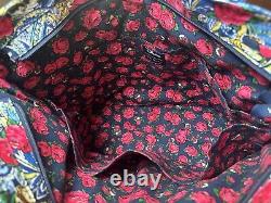 Vera Bradley X Disney Bonjour Beauty & Beast Vera Tote Bag New No Tag PRISTINE