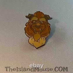 Very Rare Disney ProPin Beast and the Beauty Beast Head Face Pin (U62747)