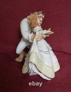 Vintage 1991 10th Anniversary Walt Disney Beauty And The Beast Lenox