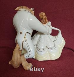 Vintage 1991 10th Anniversary Walt Disney Beauty And The Beast Lenox