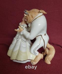 Vintage 1991 10th Anniversary Walt Disney Beauty And The Beast Lenox