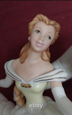 Vintage 1991 10th Anniversary Walt Disney Beauty And The Beast Lenox