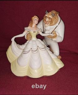 Vintage 1991 10th Anniversary Walt Disney Beauty And The Beast Lenox