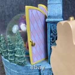 Vintage 1991 Disney Beauty & the Beast Double Sided Musical Snow Globe EUC
